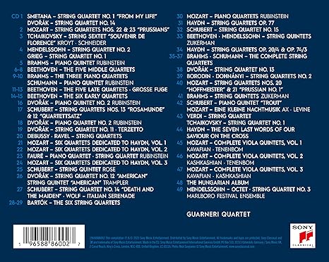 Guarneri Quartet: The Complete Recordings 1965-2005