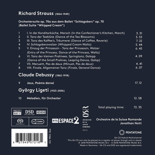 Strauss, Debussy & Ligeti: Orchestral Works