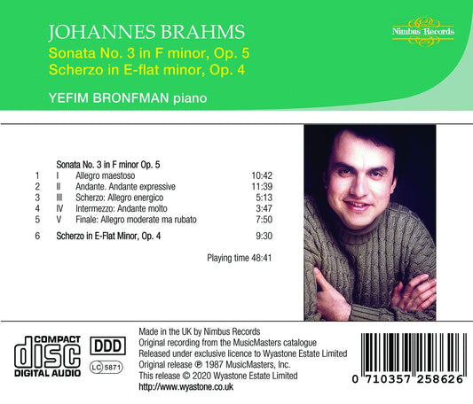 SONATA NO. 3 IN F MINOR, OP. 5