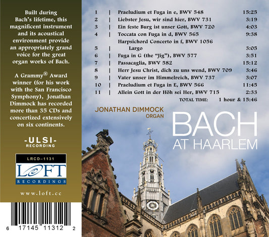 Bach at Haarlem