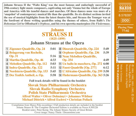 Johann Strauss II at the Opera