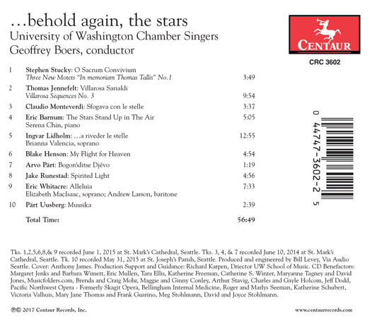 ...Behold Again, the Stars