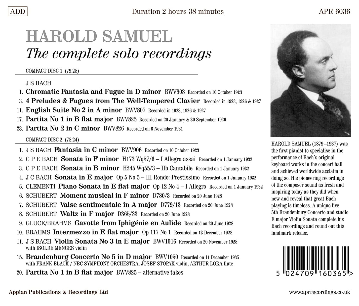 THE COMPLETE SOLO RECORDINGS