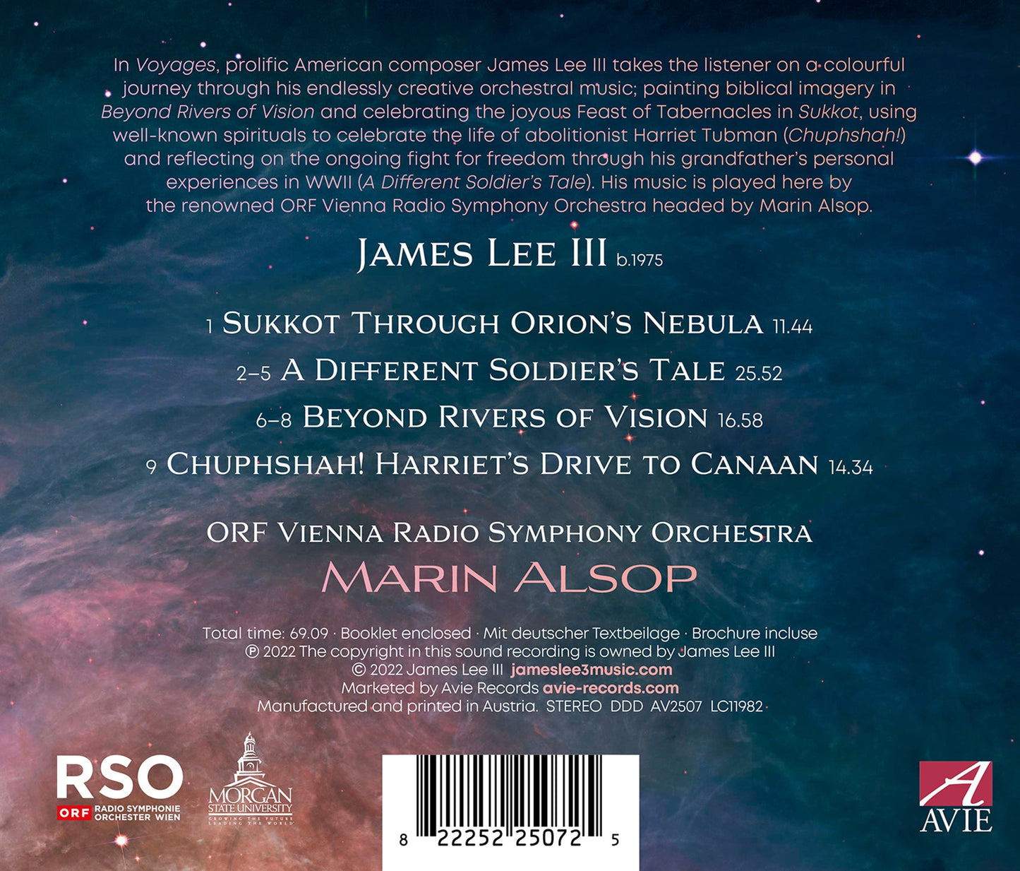 Lee III: Voyages - Orchestral Music