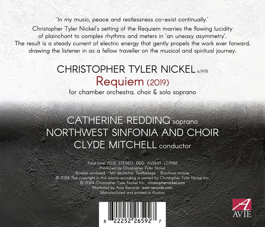 Nickel: Requiem Catherine Redding, Northwest Sinfonia, Clyde Mitchell
