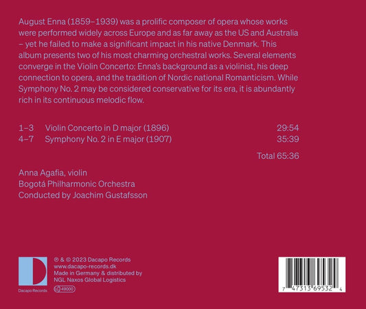 Enna: Violin Concerto; Symphony No. 2