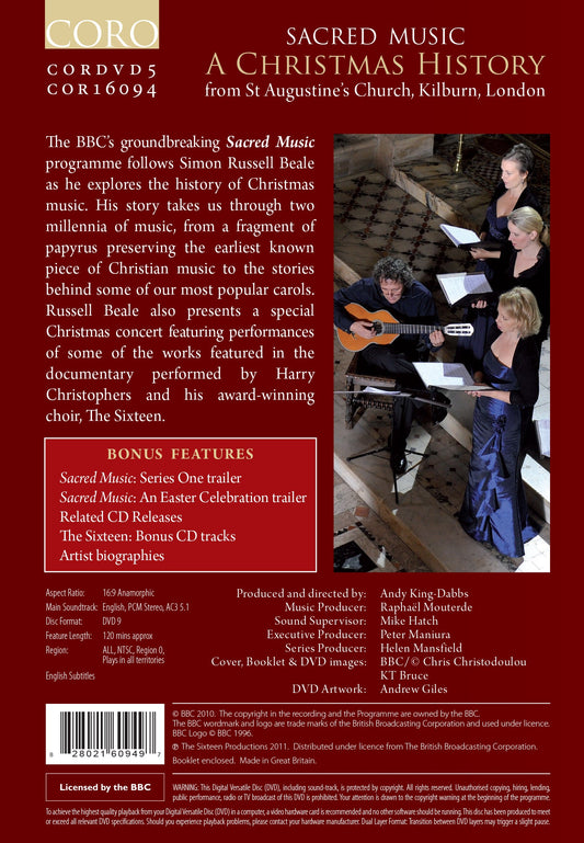 Sacred Music: Christmas Histor