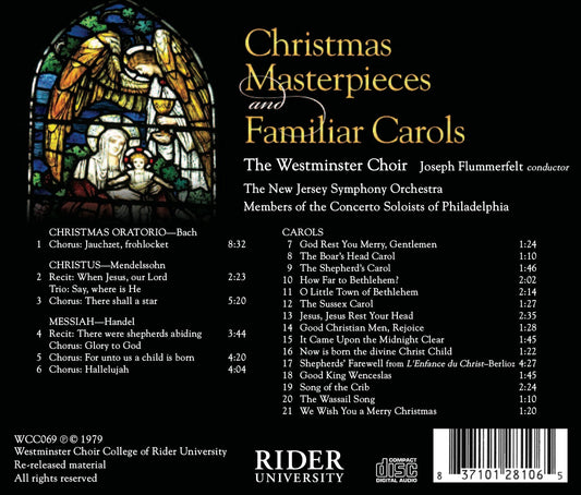 Christmas Masterpieces and Familiar Carols
