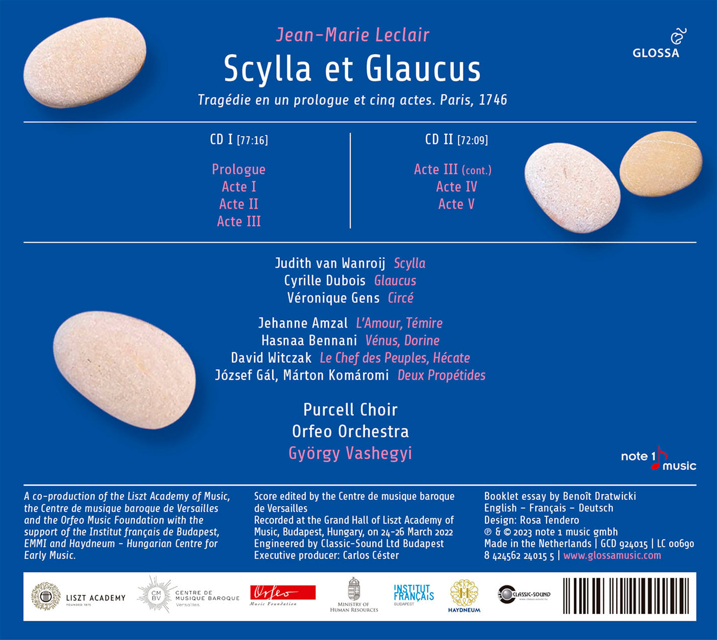 Leclair: Scylla et Glaucus