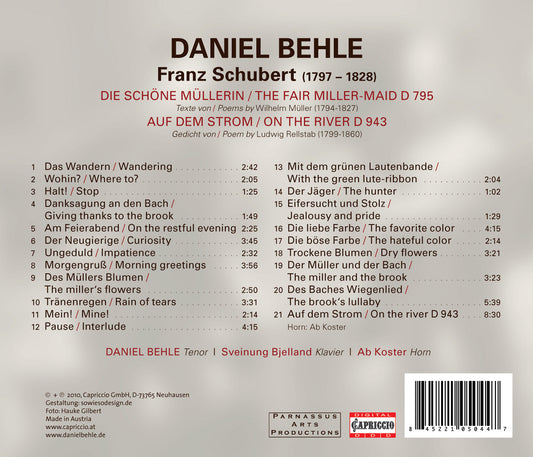 Schubert: Die schöne Müllerin