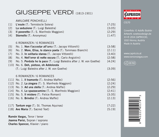 Verdi: Songs