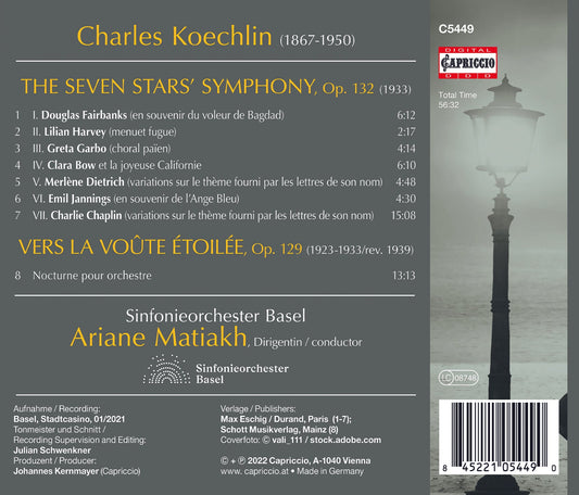 Koechlin: The Seven Stars' Symphony; Vers la voûte etoilee
