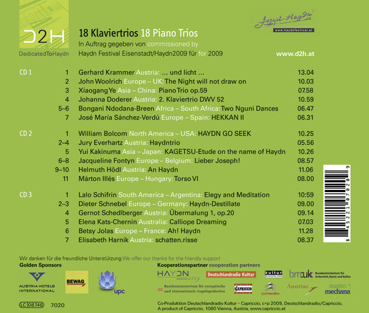 Piano Trios - Krammer, G. / Woolrich, J. / Ye, X.G. / Dodere