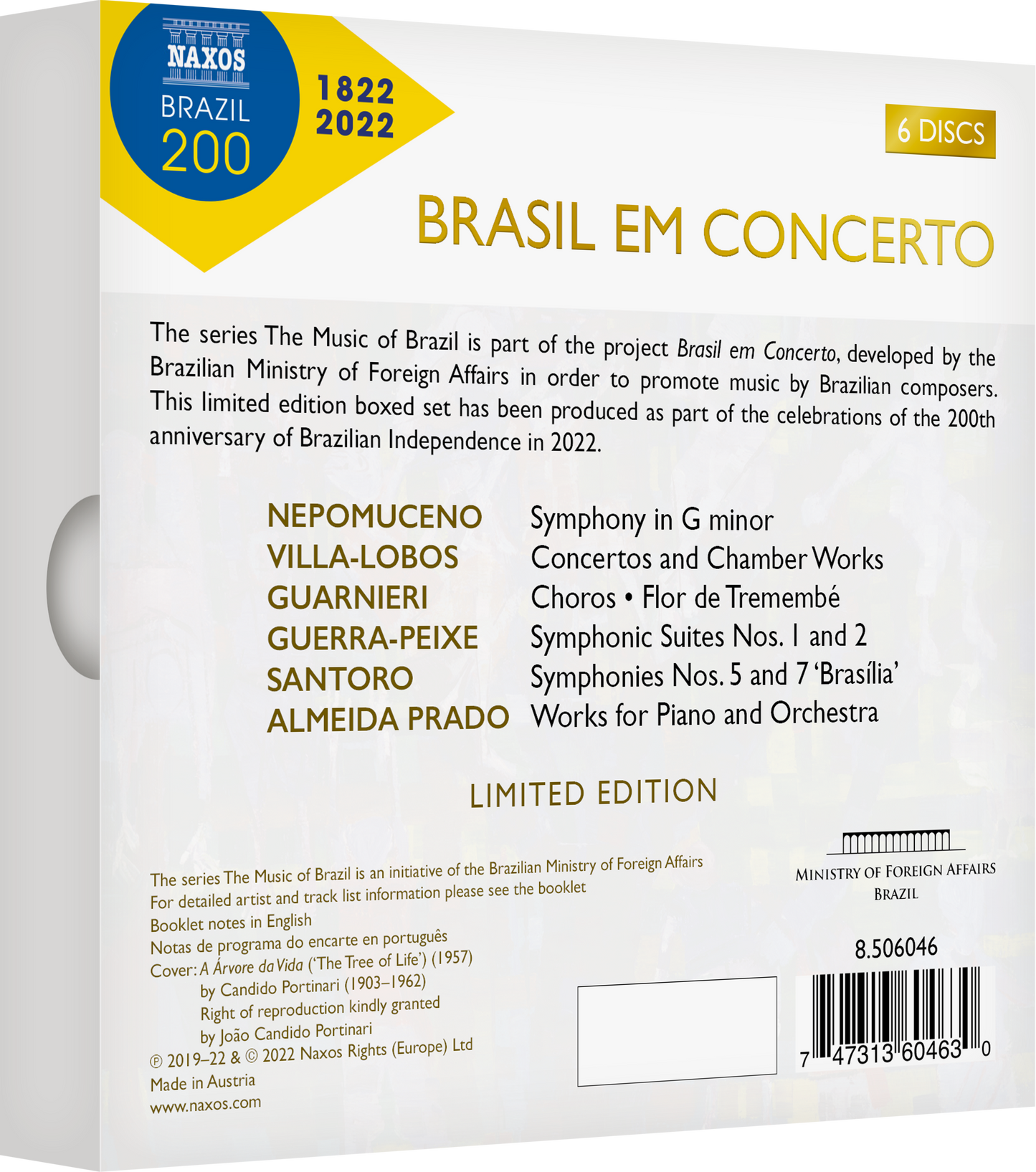 Nepomuceno, Villa-Lobos, Guarnieri, Guerra-Peixe, Santoro &
