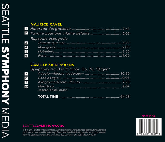 Ravel: Orchestral Works - Saint-Saëns: Organ Symphony
