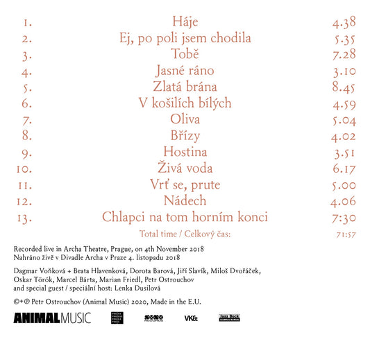 Vonkova: Archa Dagmar Vonkova