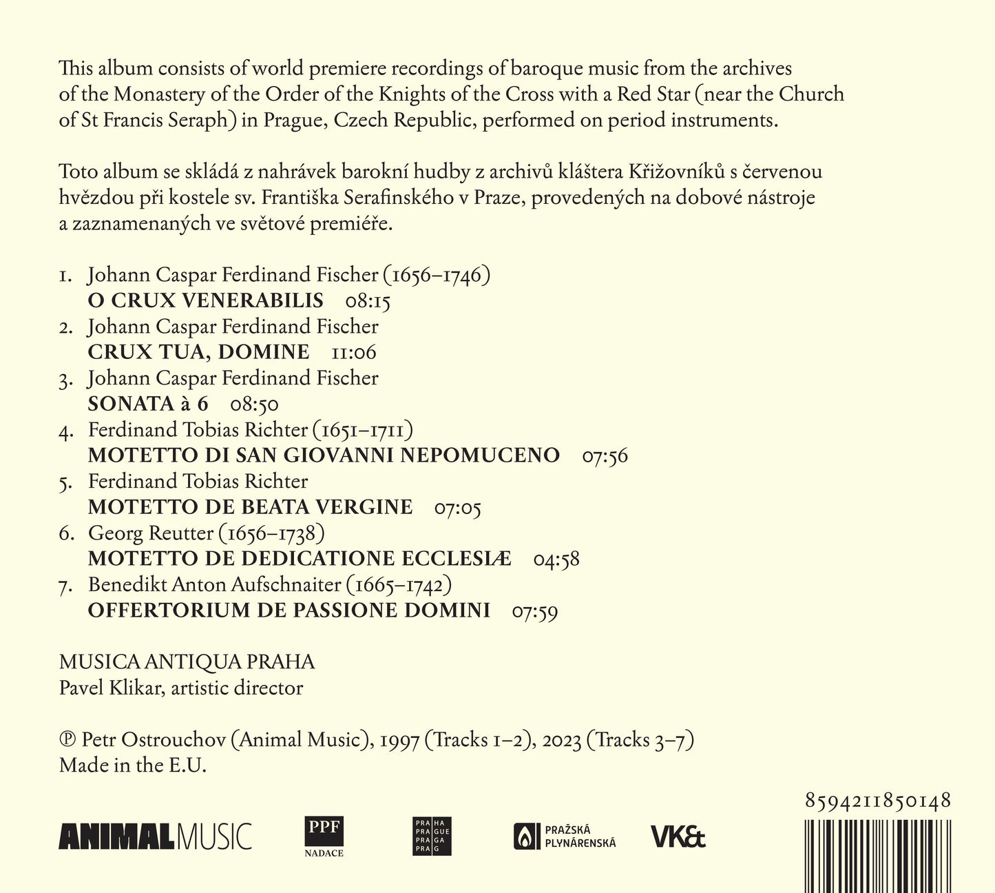 Aufschnaiter, Fischer, Reuter & Richter: Baroque Music In Pr