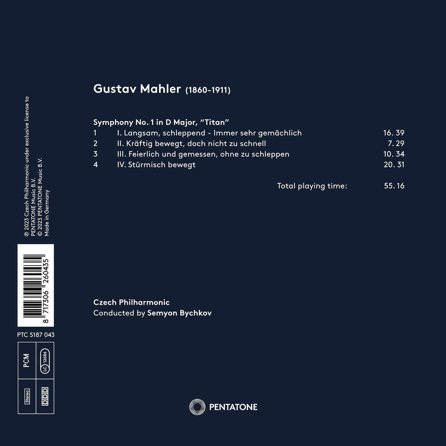 Mahler: Symphony No. 1 / Czech Philharmonic