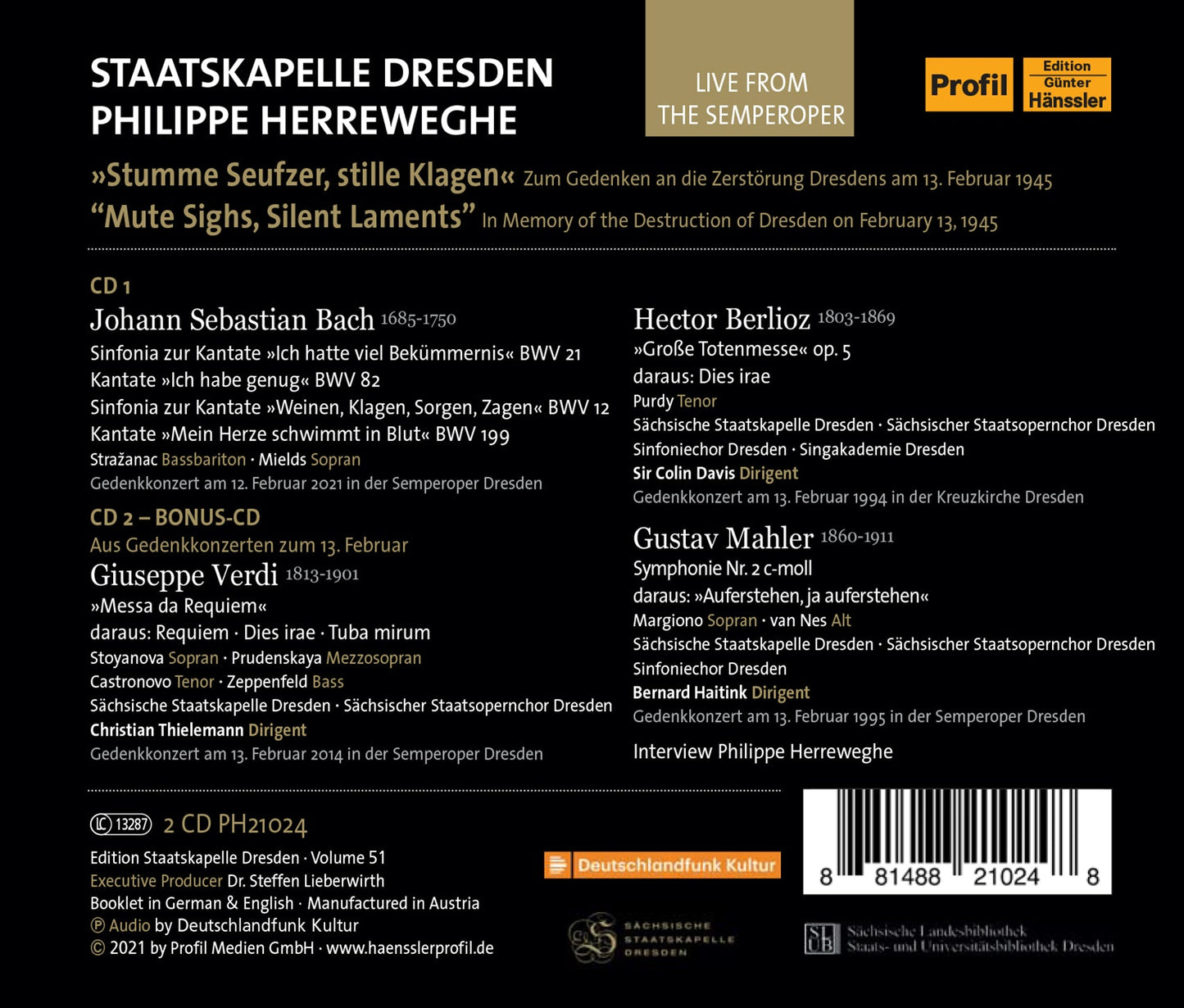 Edition Staatskapelle Dresden, Vol. 51