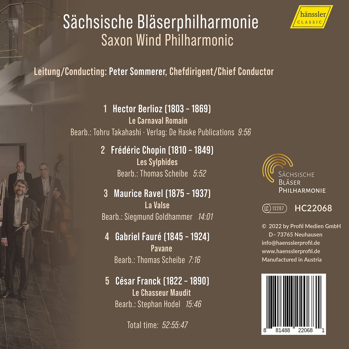 Berlioz, Chopin, Faure, Franck & Ravel: La Valse