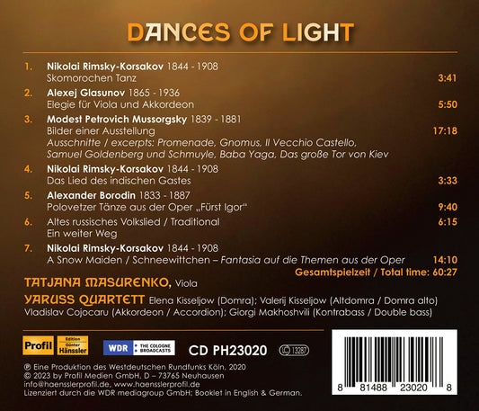 Borodin, Glasunov, Mussorgsky & Rimsky-Korsakov: Dances Of L