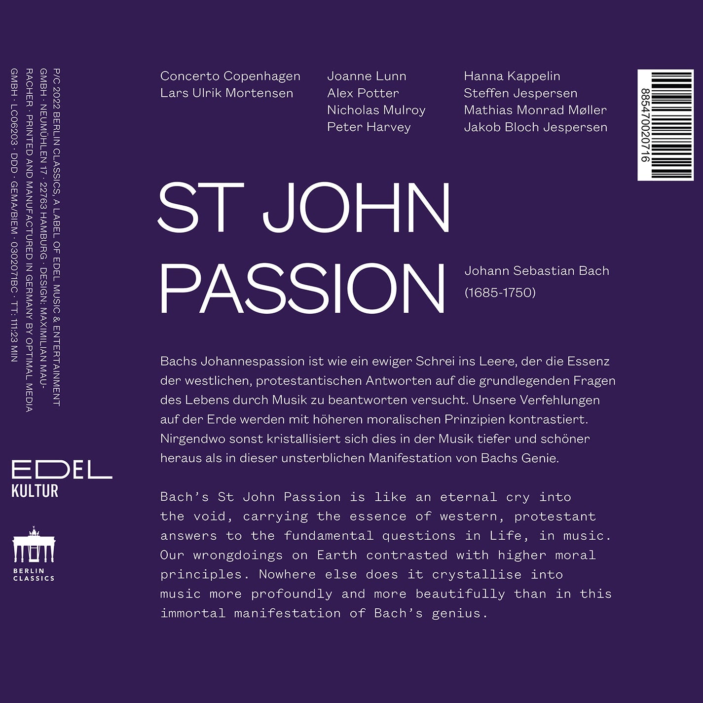 J.S. Bach: St. John Passion