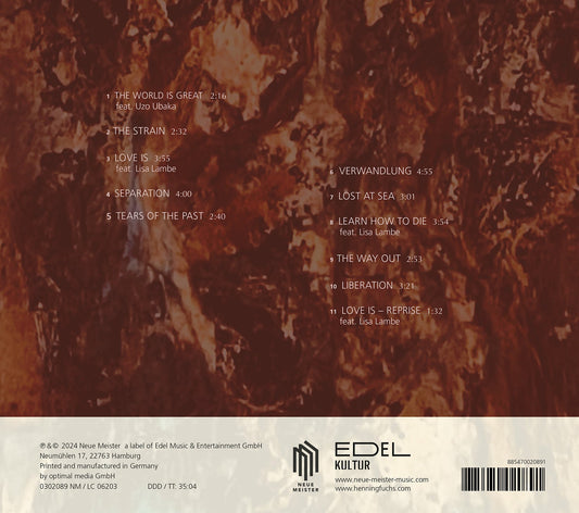 Fuchs: Cocoon Henning Fuchs, Lisa Lambe, Uzo Ubaka, Katie O'Connor, Aoife Dowdall, Aoife Durnin, Paula Hughes, Ais