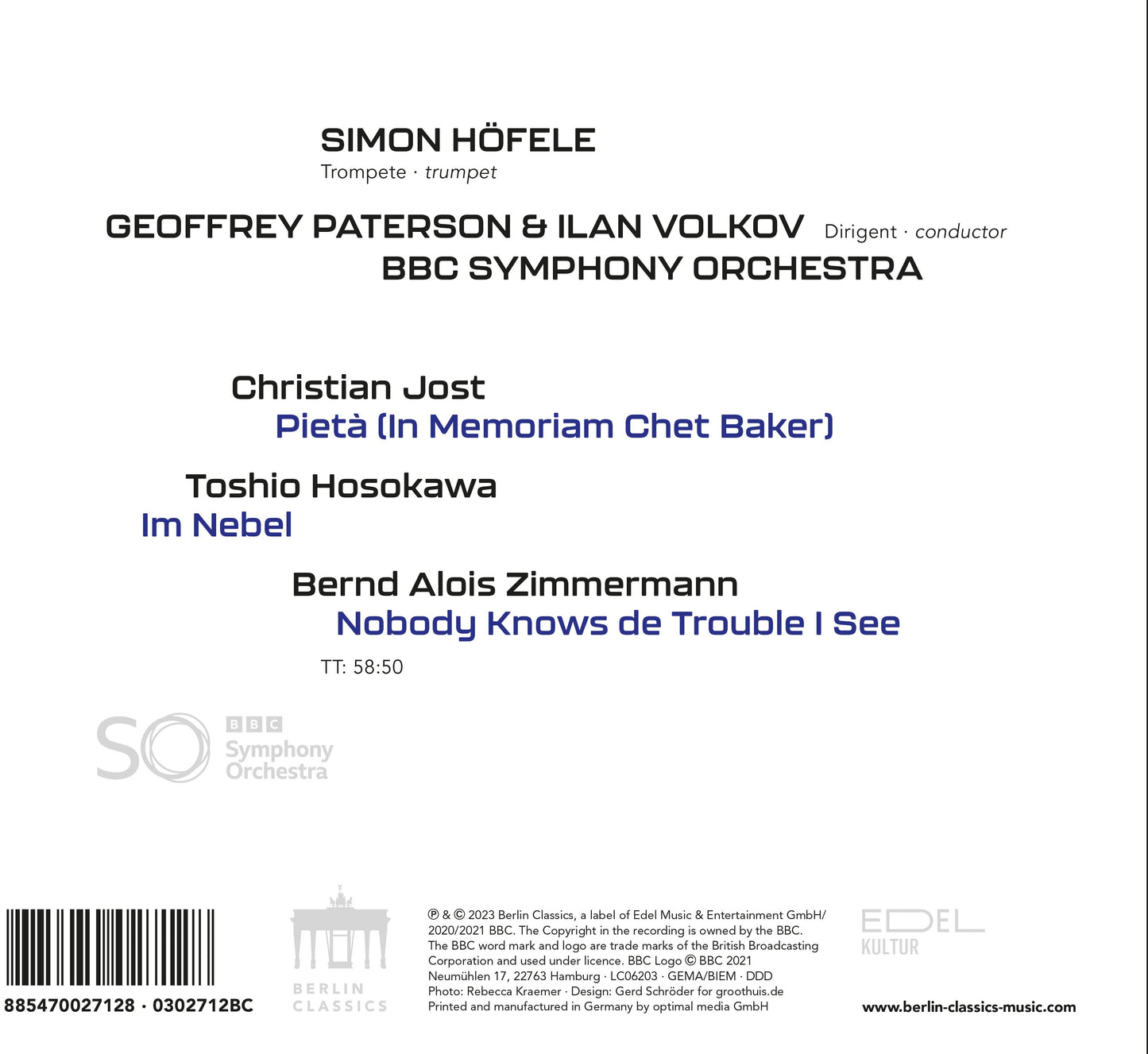 Hosokawa, Jost & Zimmermann: Nobody Knows