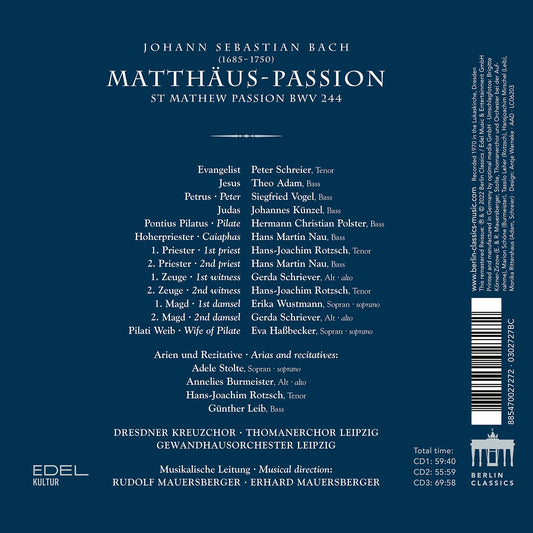 St. Matthew Passion