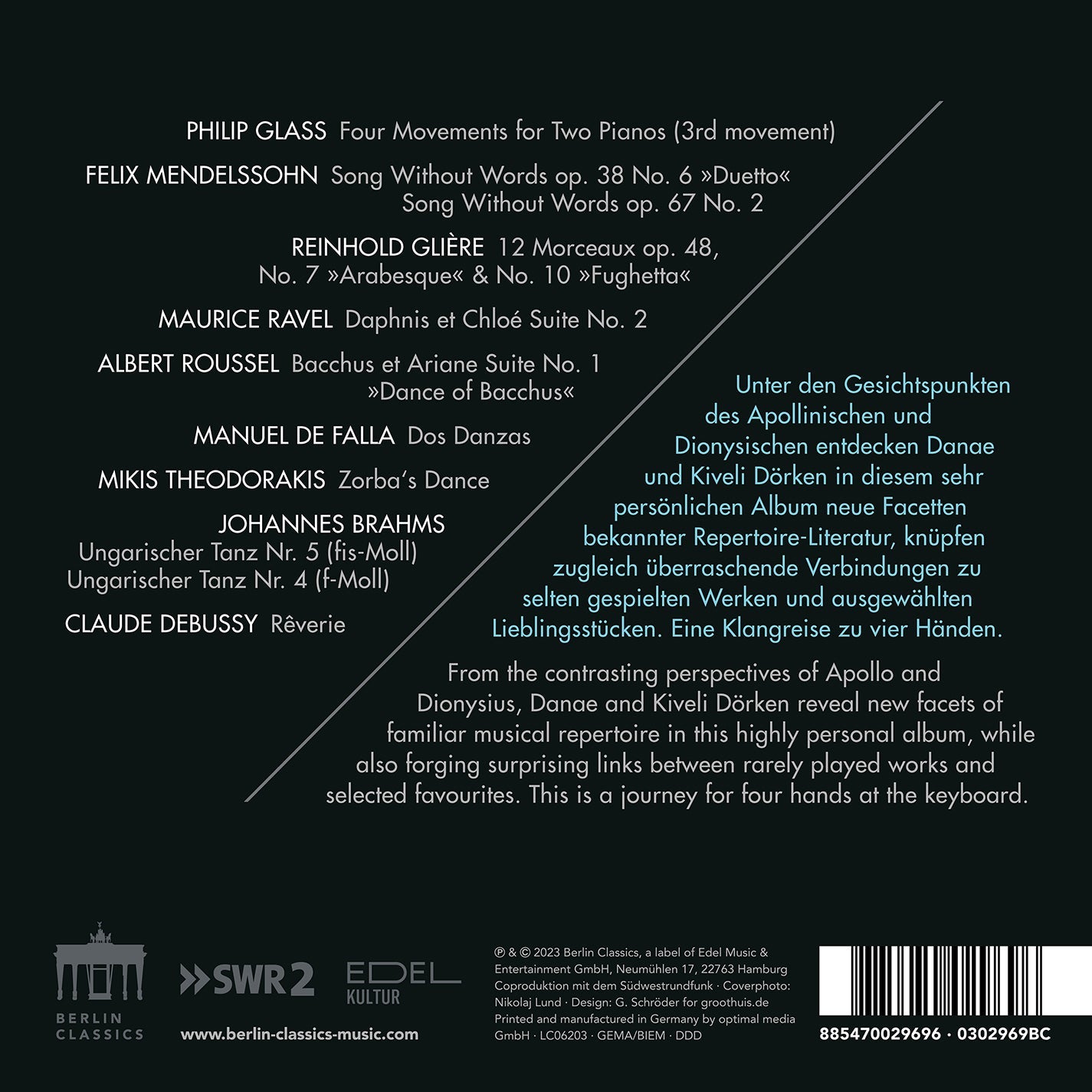 Apollo & Dionysus / Danae Dörken; Kiveli Dörken