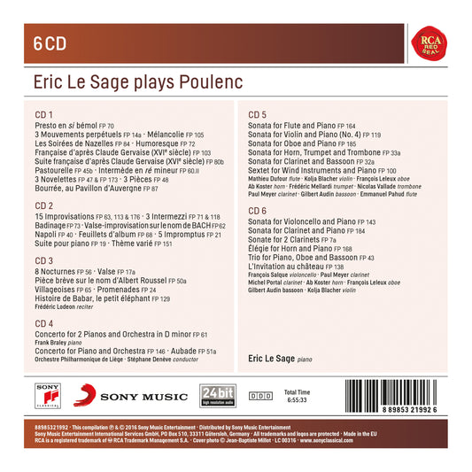 LE SAGE PLAYS POULENC
