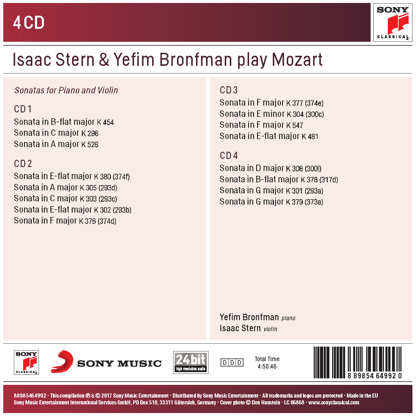 Violin Sonatas