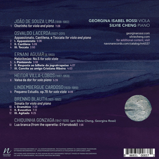 Chorinho - Music for Viola & Piano from Brazil