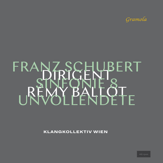 Schubert: Die Unvollendete - 45 Rpm  Klangkollektiv Wien