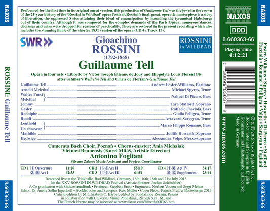 Rossini: Guillaume Tell (Complete Version Live)