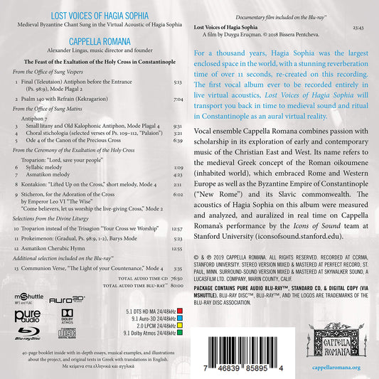 Lost Voices of Hagia Sophia