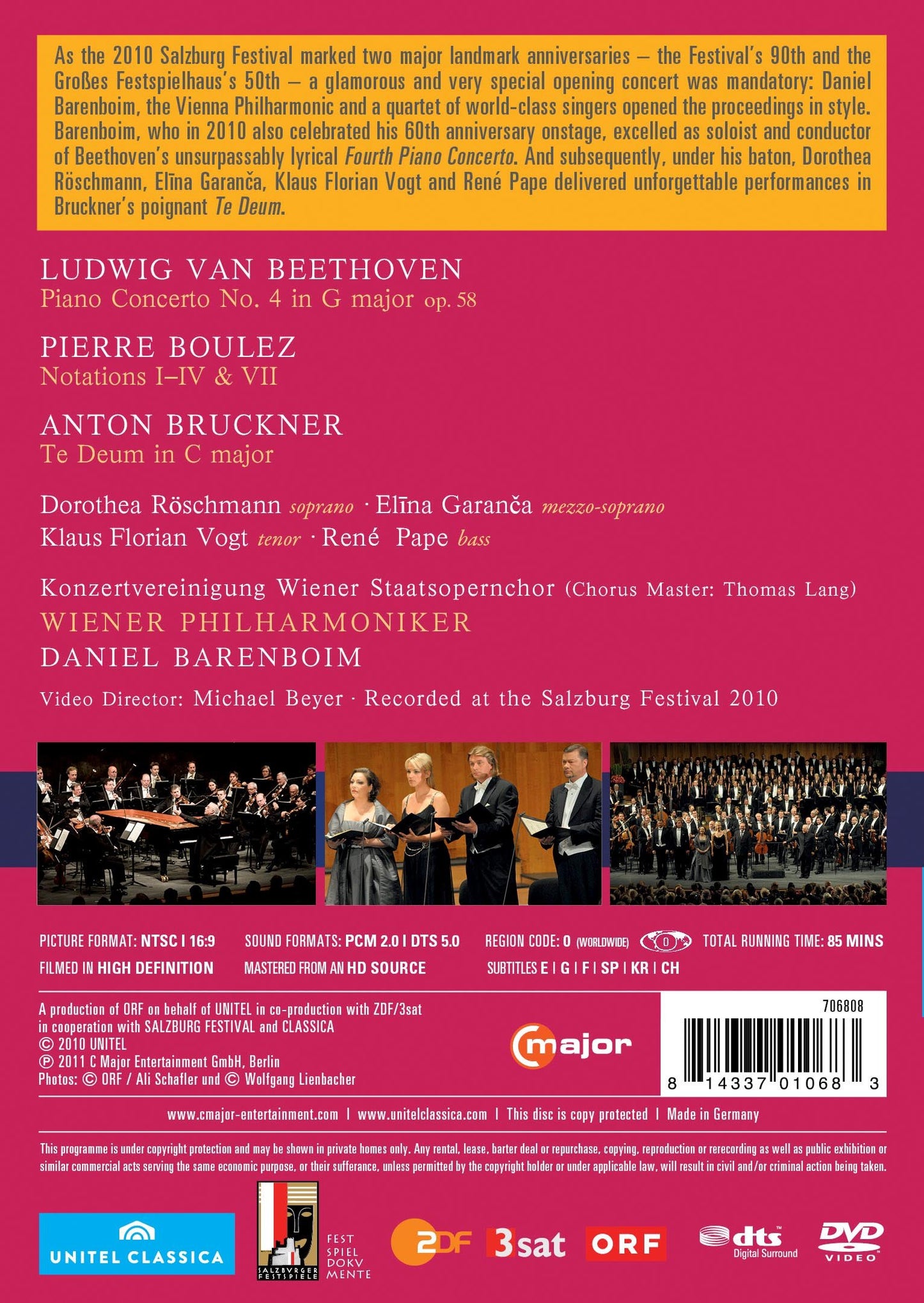 Salzburg Festival 2010 Opening Concert