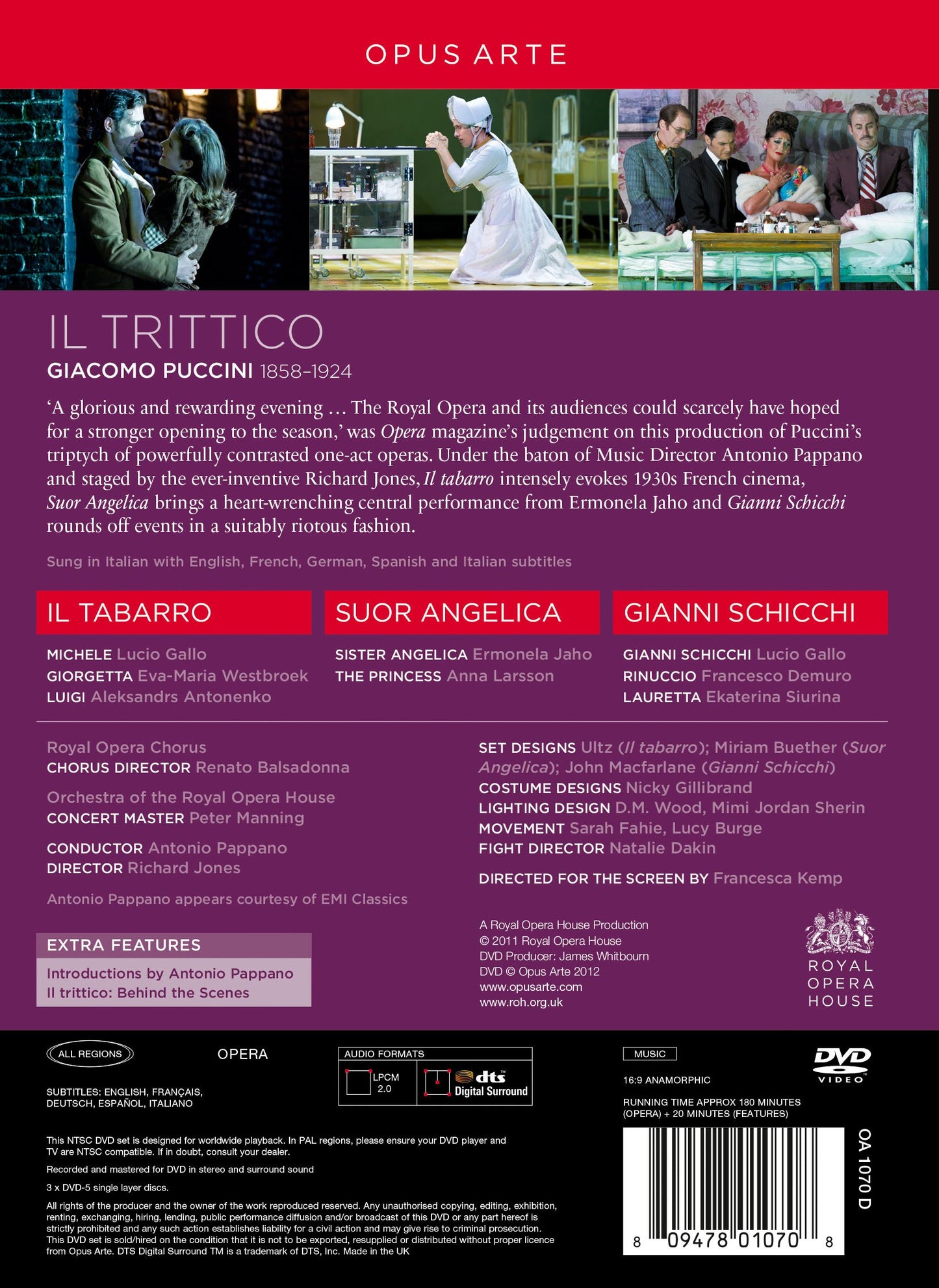 Puccini: Il Trittico