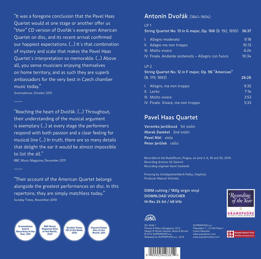 STRING QUARTETS 106 & 96 (LP)