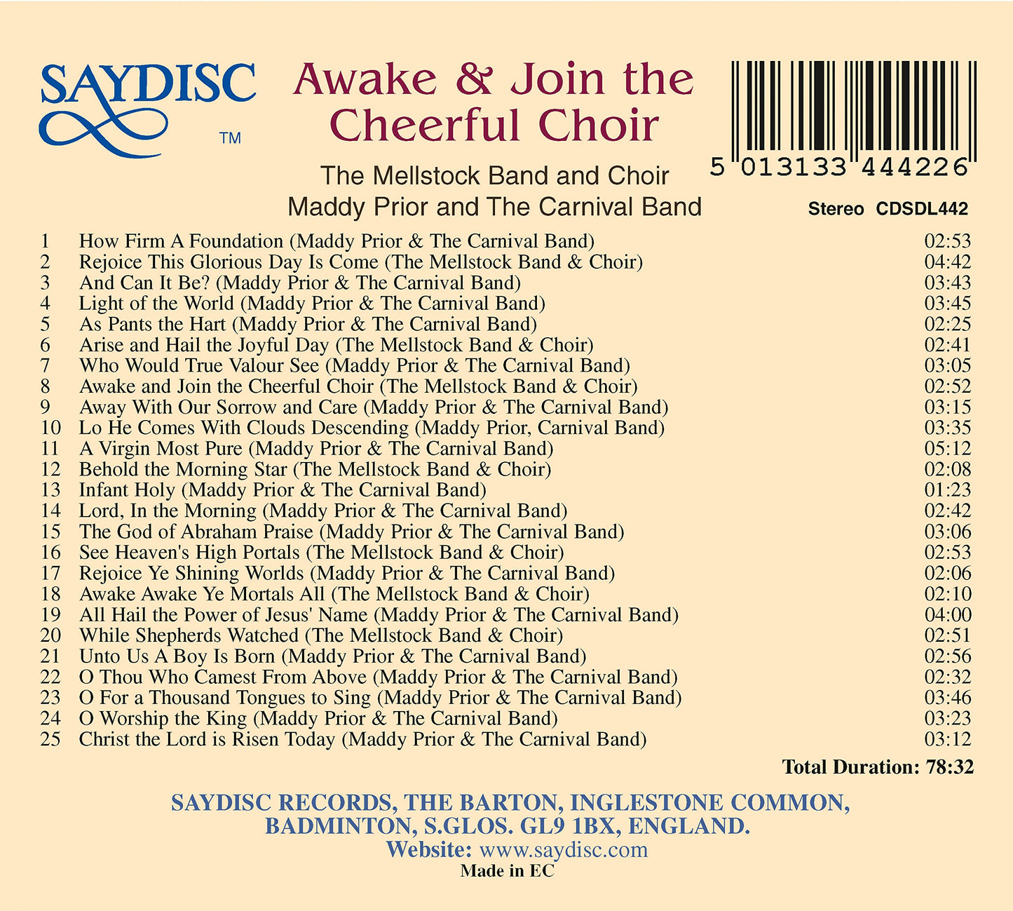 Hymns of the 18th-19th Centuries