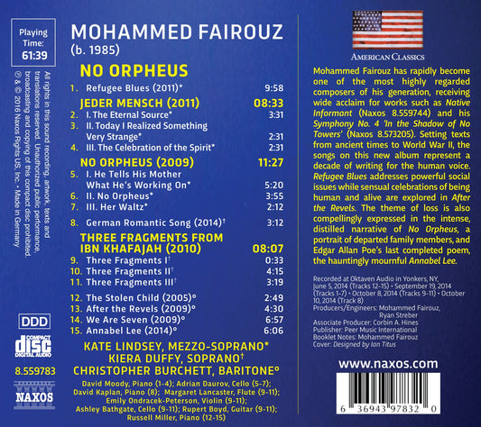 Mohammed Fairouz: No Orpheus