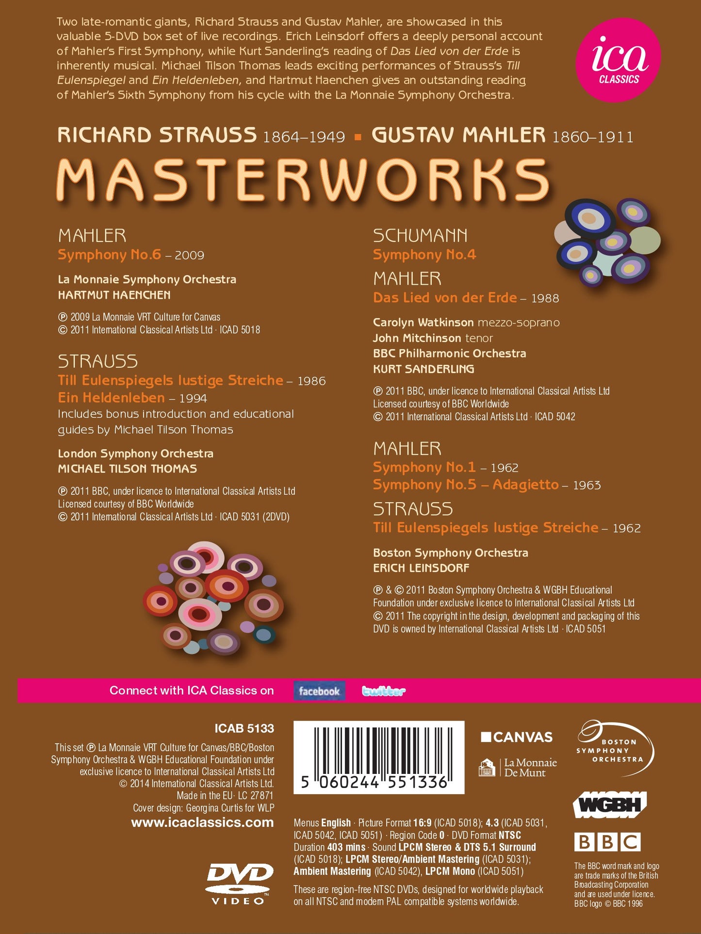 Strauss & Mahler: Masterworks