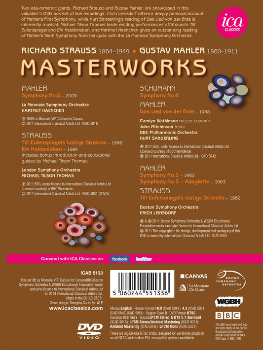 Strauss & Mahler: Masterworks
