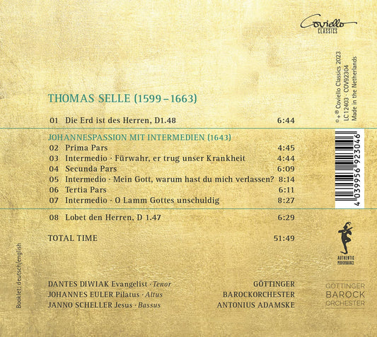 Selle: Johannespassion 1643