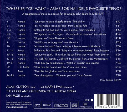 Where'er You Walk