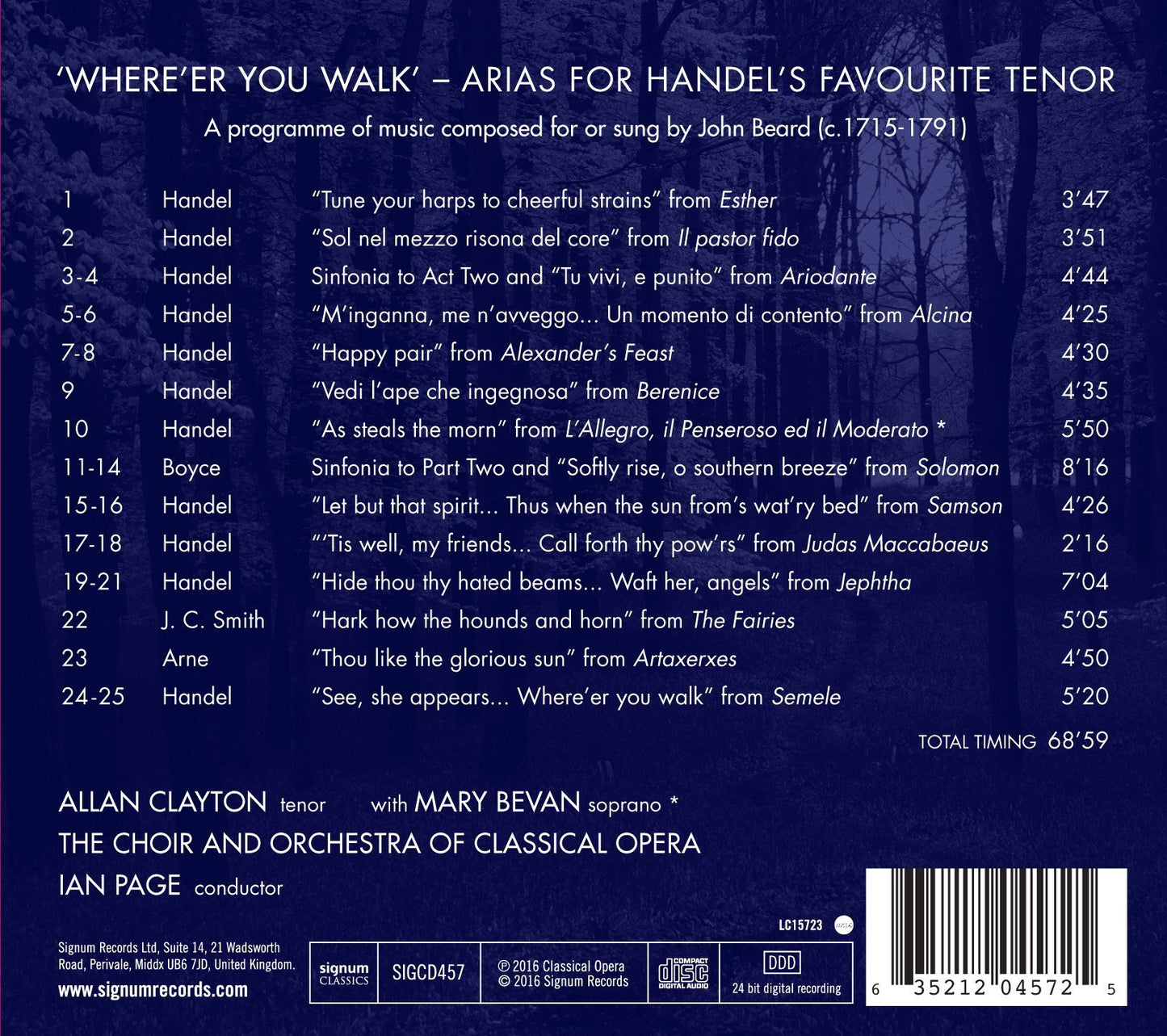 Where'er You Walk