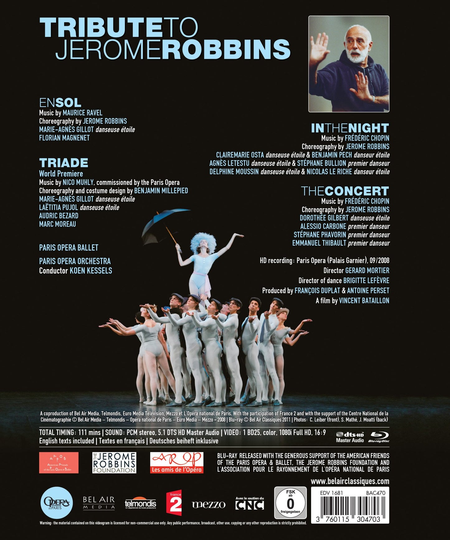 TRIBUTE TO JEROME ROBBINS (BLU