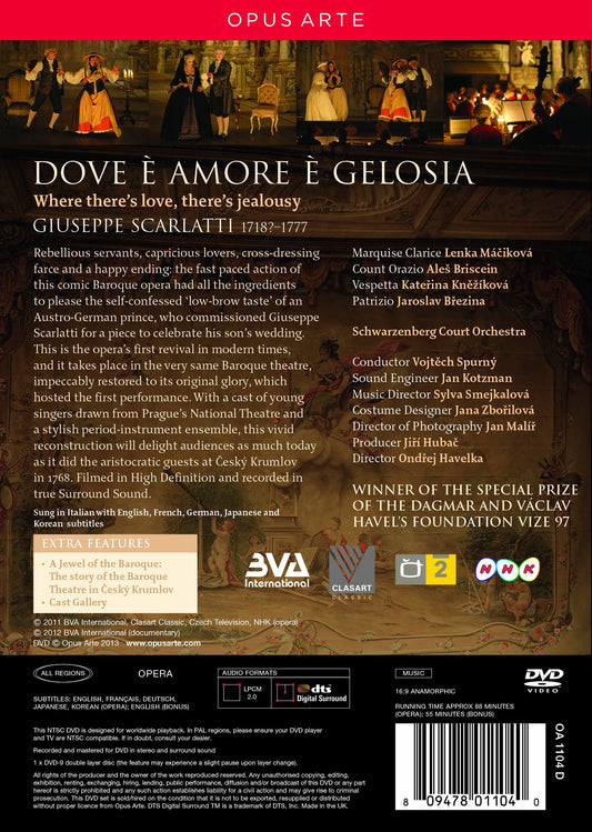 Scarlatti: Dove e amore e gelosia