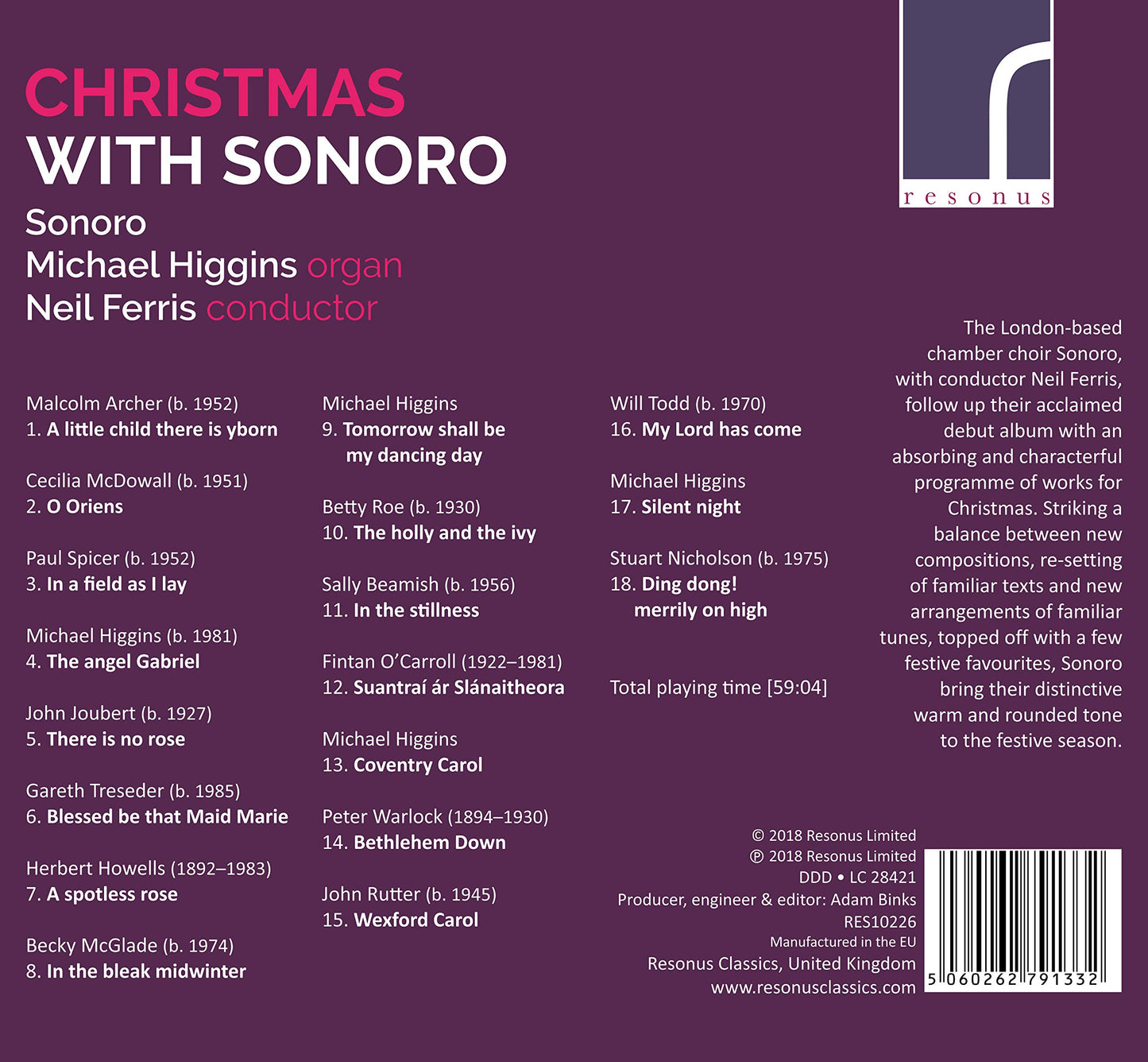 CHRISTMAS WITH SONORO