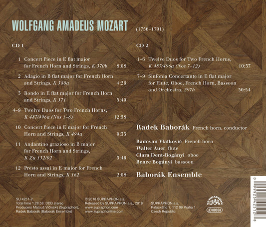 Mozart: Sinfonia Concertante, Music for French Horn